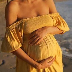 Hatch Elia Dress in Yellow